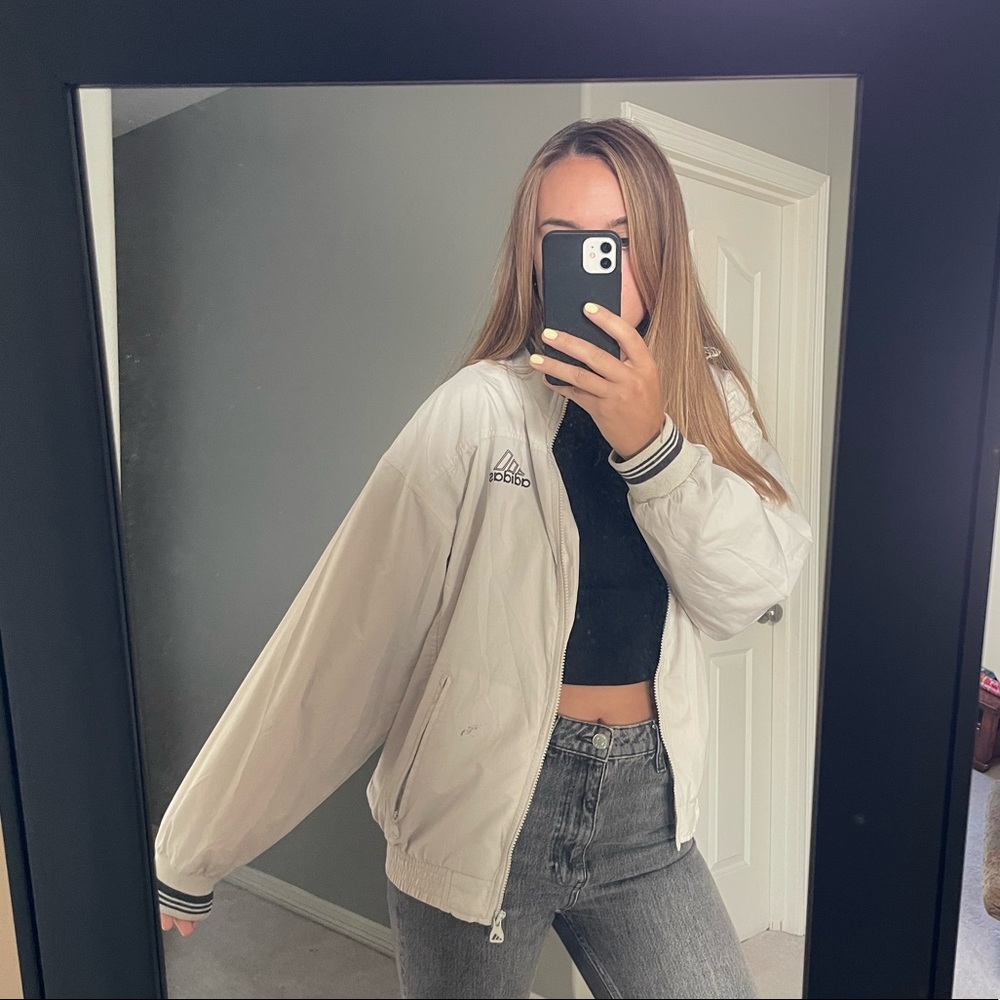 Vintage adidas bomber jacket